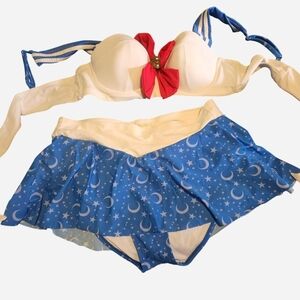 Sailor Moon Hot Topic Bikini Set, Size 0X